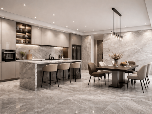 仿石材陶瓷大板磚有哪些優點？特色與室內設計應用一次看懂